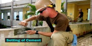 setting-of-cement