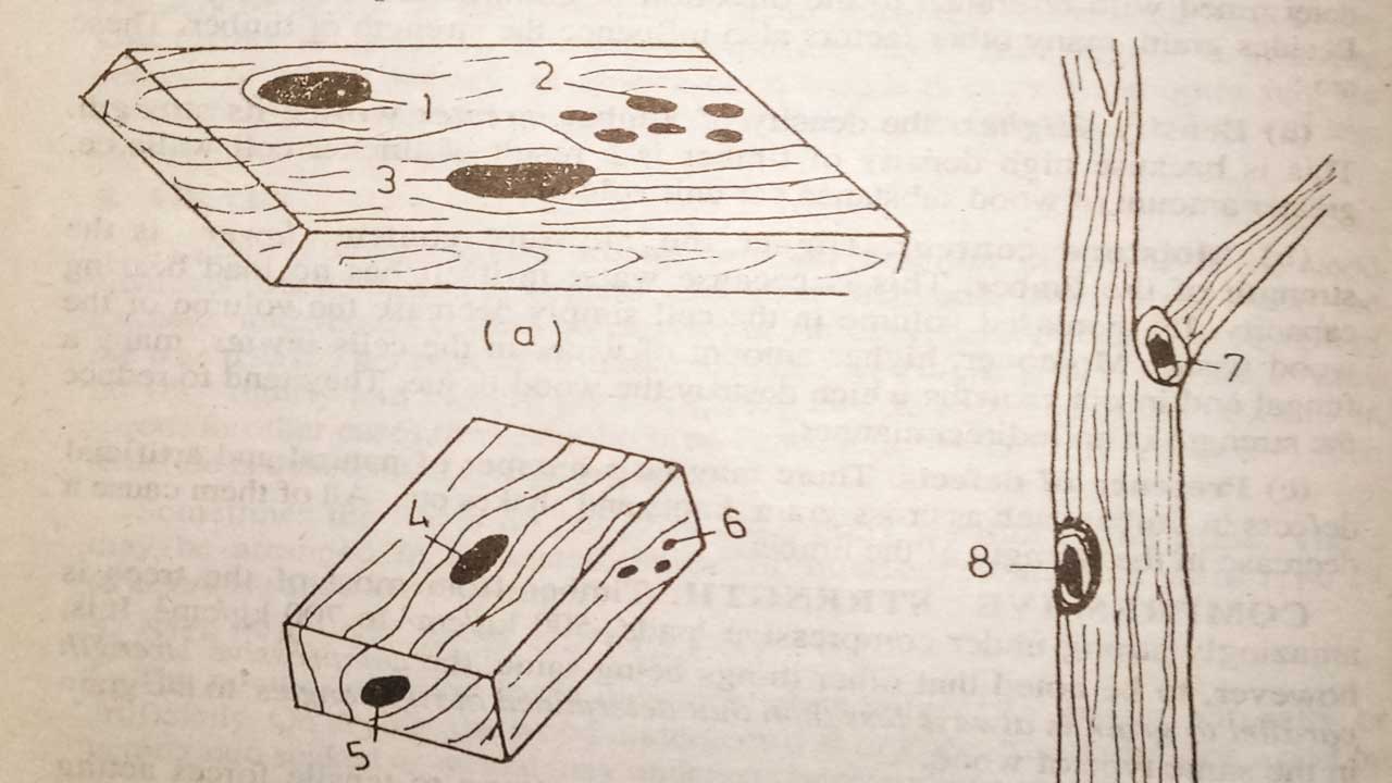 deects in timber