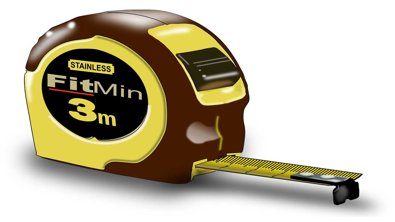 surveyors steel tape measure