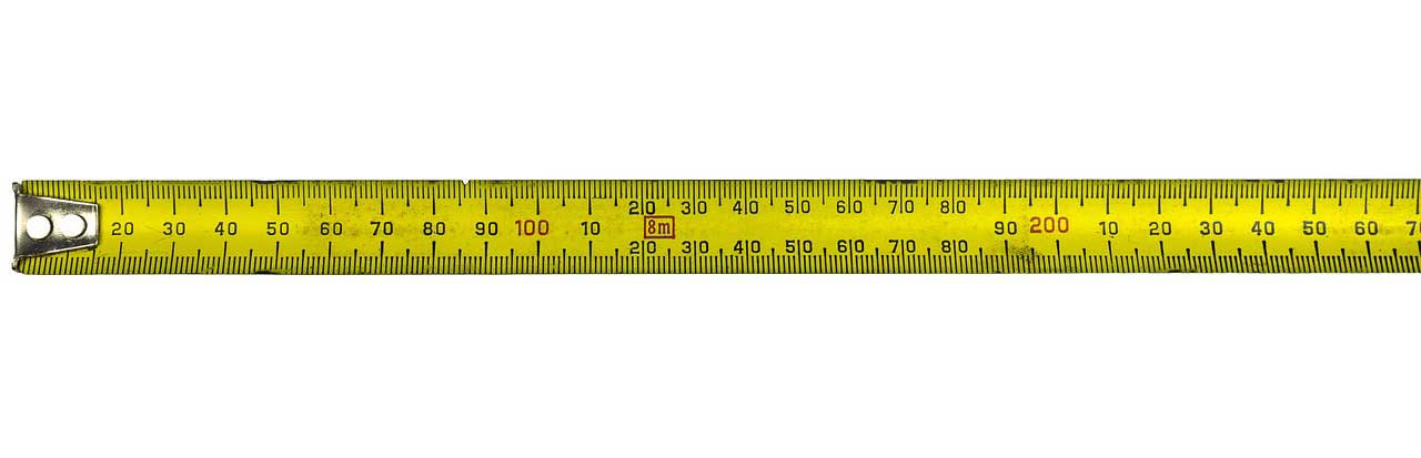 standard error measurement tape measure