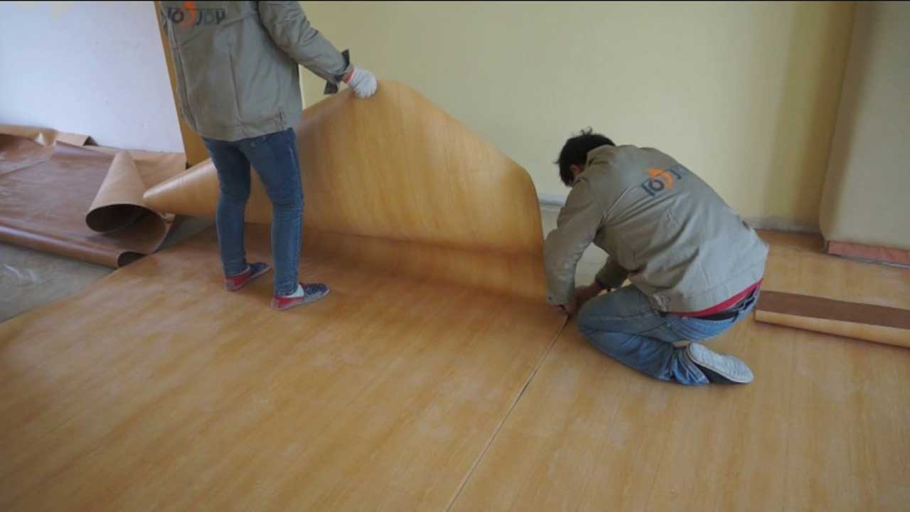 Resilient Flooring Its Types And Methods Of Construction