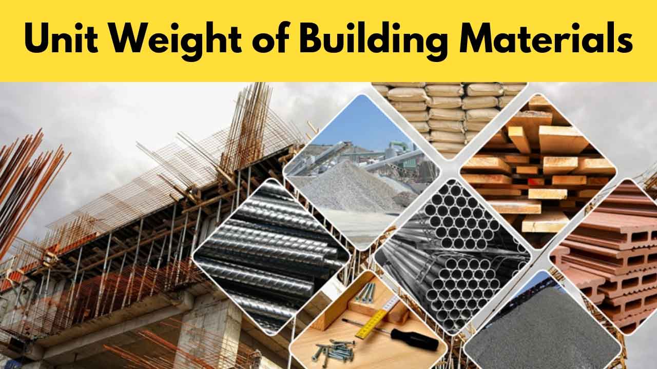 unit-weight-of-building-materials