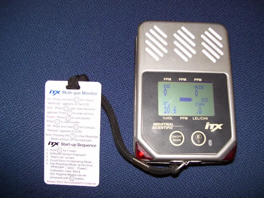 gas leak detector